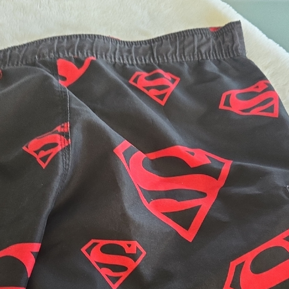 DC Comics Kids Black and Red Superman Shorts - Picture 11 of 11